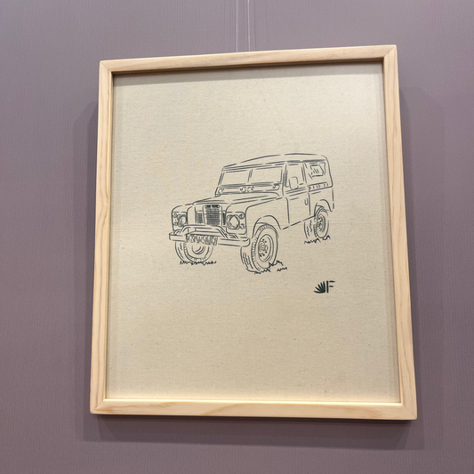 Cuadro Land Rover Santana